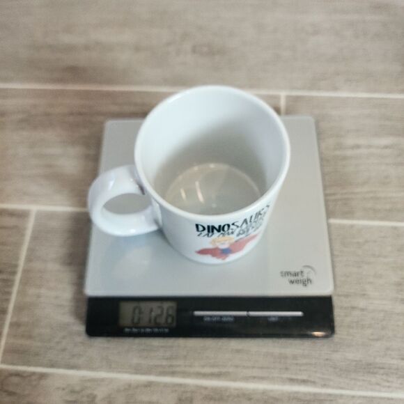 Jurrasic Park Graphic Mug "Dinosaurs Eat Man, Woman Inherits the Earth" - Picture 4 of 4